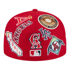 MLB Los Angeles Angels New Era All Over 59FIFTY Fitted Hat