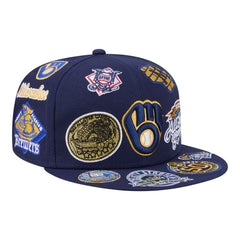 MLB Milwaukee Brewers New Era All Over 59FIFTY Fitted Hat