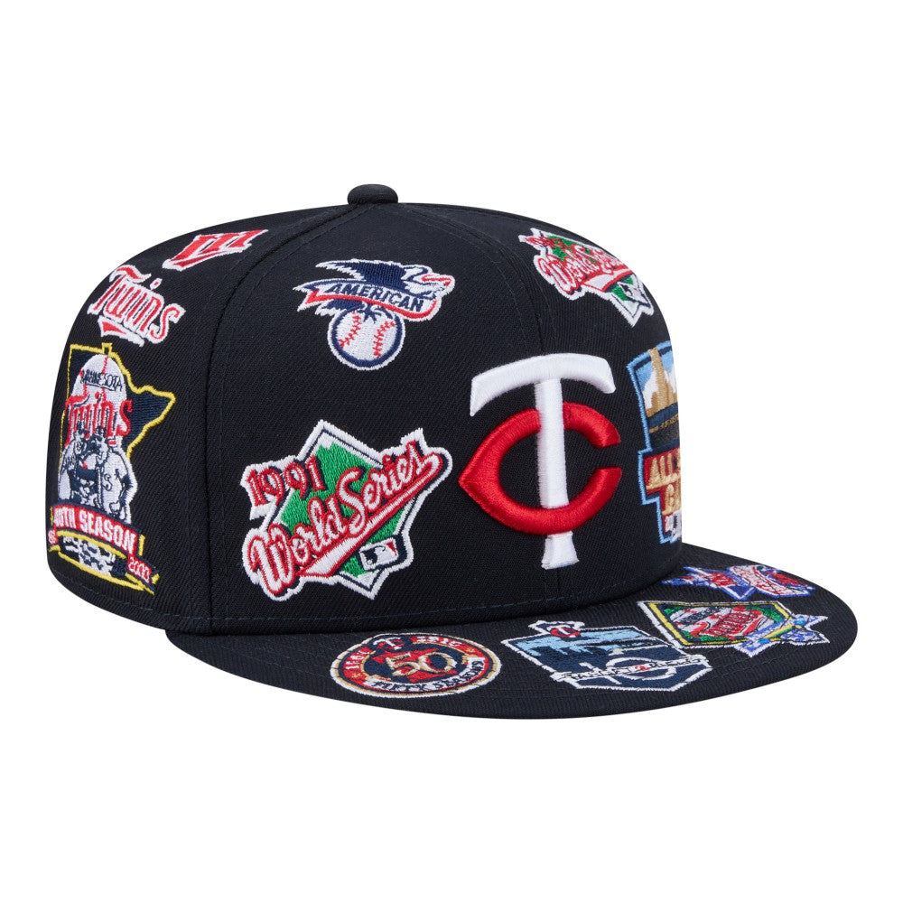MLB Minnesota Twins New Era All Over 59FIFTY Fitted Hat