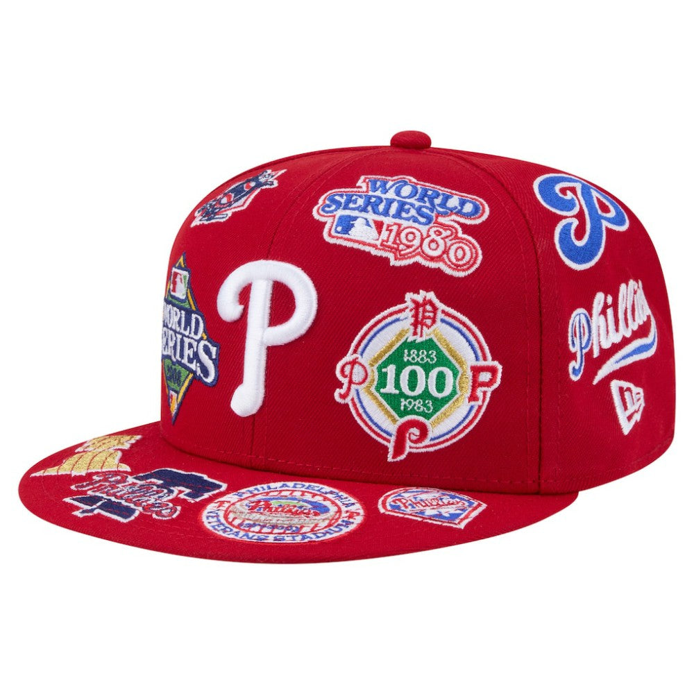 MLB Philadelphia Phillies New Era All Over 59FIFTY Fitted Hat