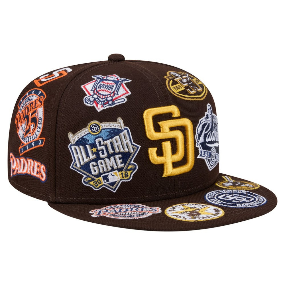 MLB San Diego Padres New Era All Over 59FIFTY Fitted Hat