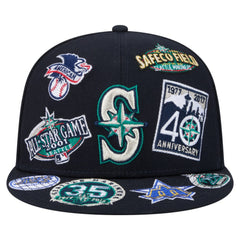 MLB Seattle Mariners New Era All Over 59FIFTY Fitted Hat