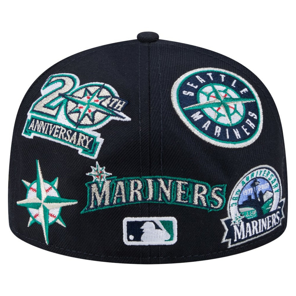 MLB Seattle Mariners New Era All Over 59FIFTY Fitted Hat