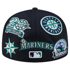 MLB Seattle Mariners New Era All Over 59FIFTY Fitted Hat