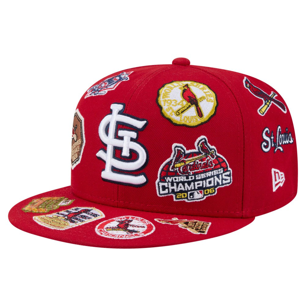 MLB St. Louis Cardinals New Era All Over 59FIFTY Fitted Hat