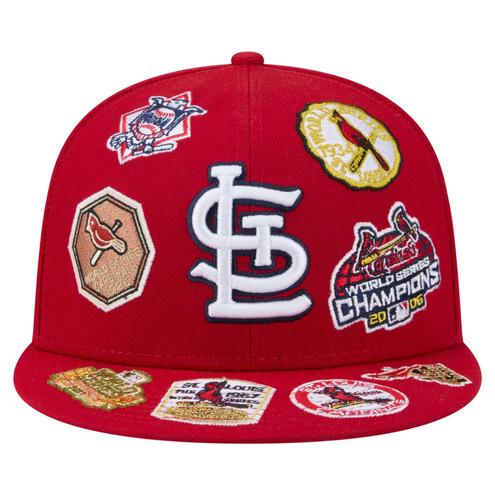 MLB St. Louis Cardinals New Era All Over 59FIFTY Fitted Hat
