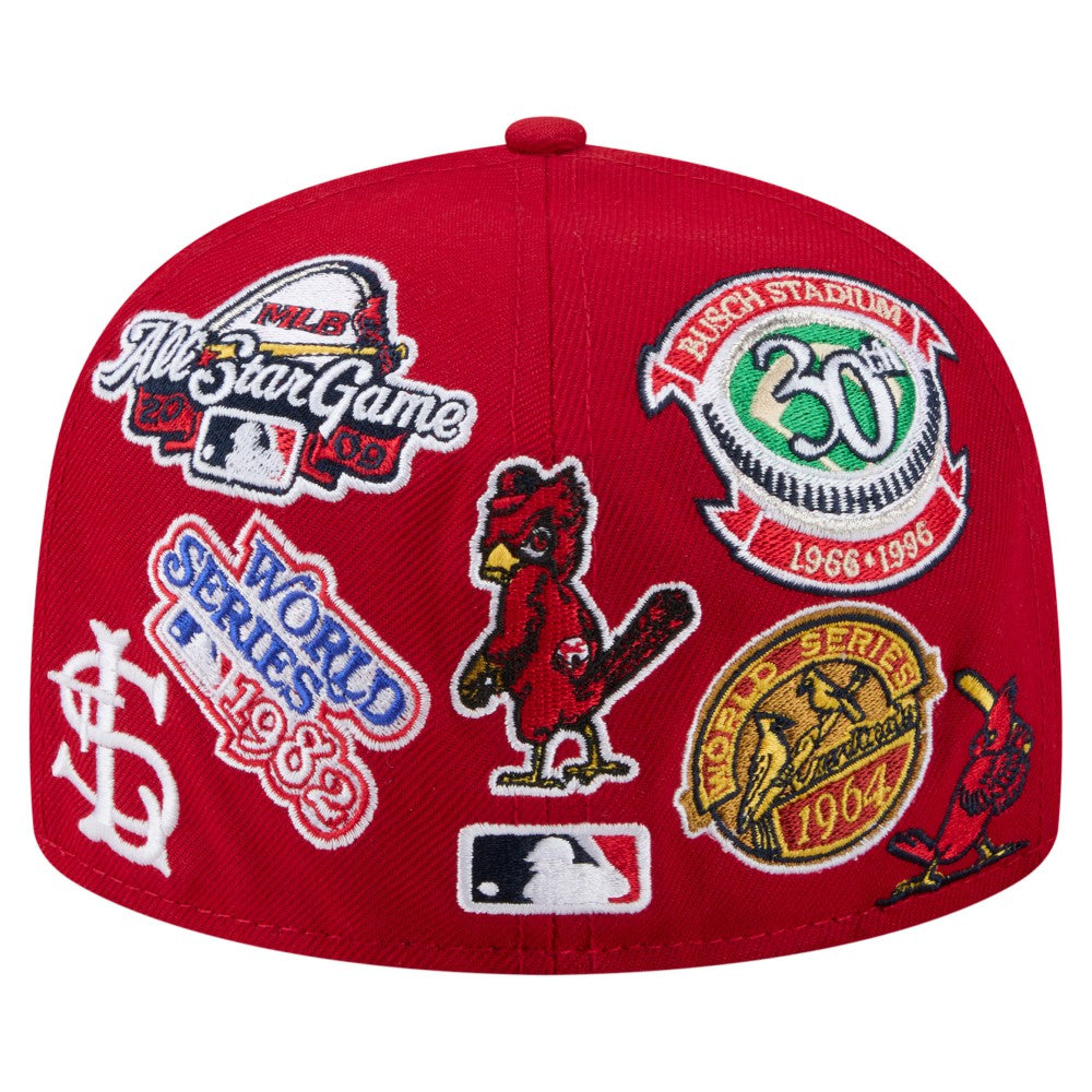 MLB St. Louis Cardinals New Era All Over 59FIFTY Fitted Hat