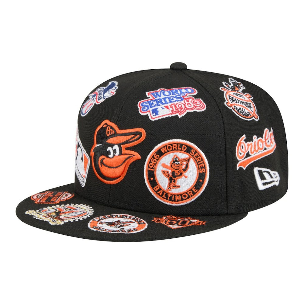 MLB Baltimore Orioles New Era All Over 59FIFTY Fitted Hat