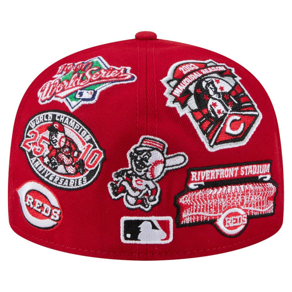 MLB Cincinnati Reds New Era All Over 59FIFTY Fitted Hat