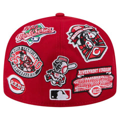 MLB Cincinnati Reds New Era All Over 59FIFTY Fitted Hat