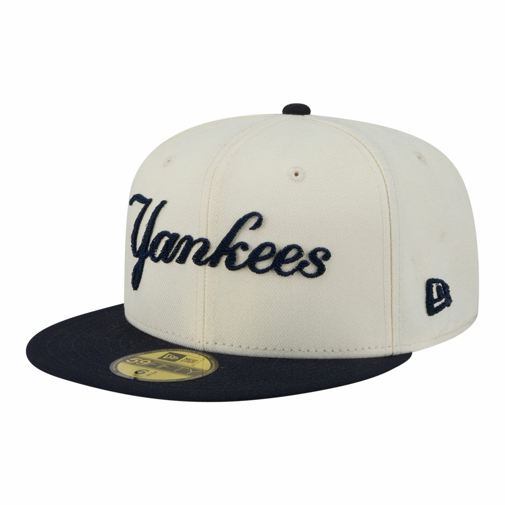 MLB New York Yankees New Era Two-Tone Stitch 59FIFTY Fitted Hat