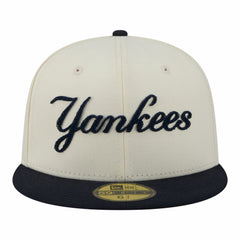 MLB New York Yankees New Era Two-Tone Stitch 59FIFTY Fitted Hat