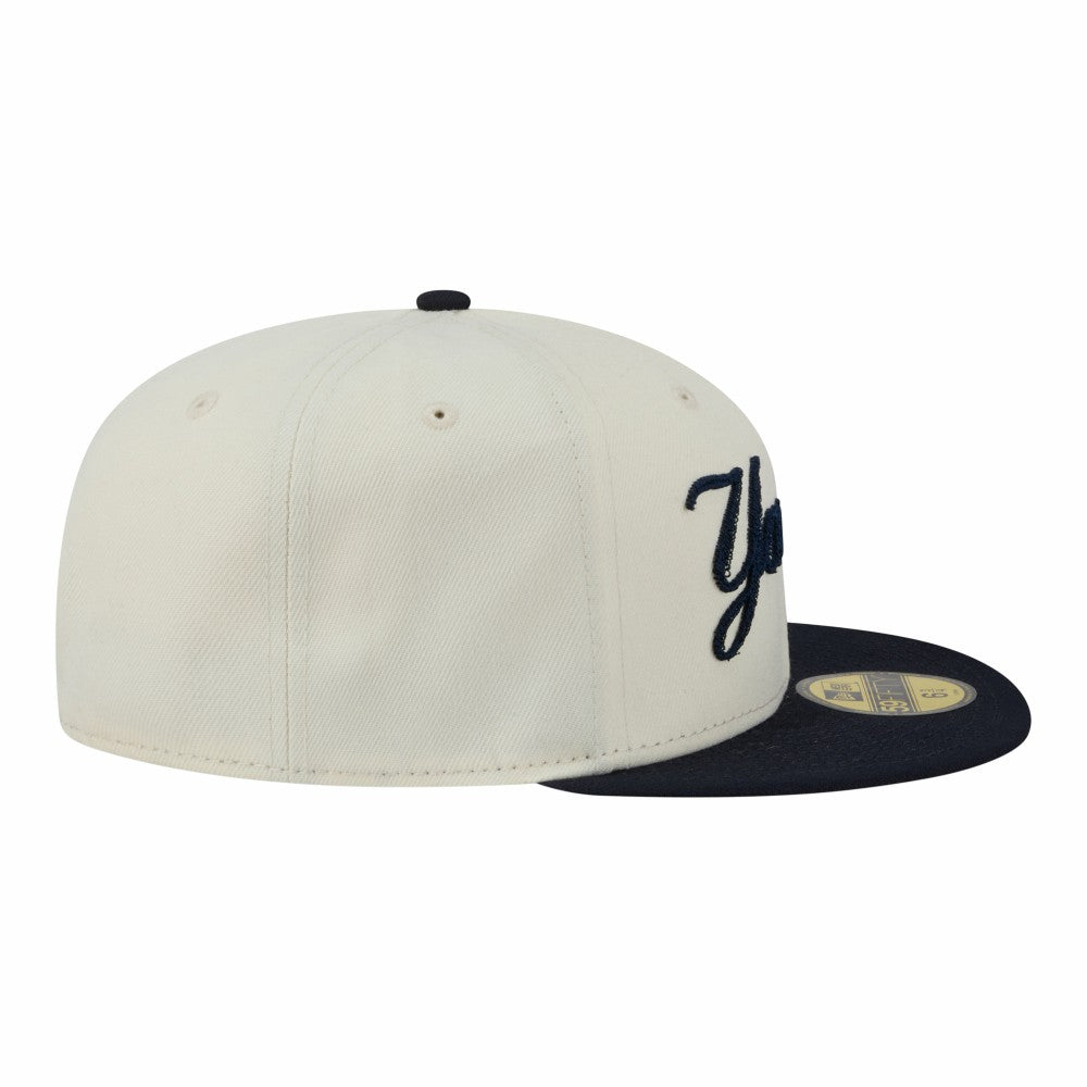 MLB New York Yankees New Era Two-Tone Stitch 59FIFTY Fitted Hat