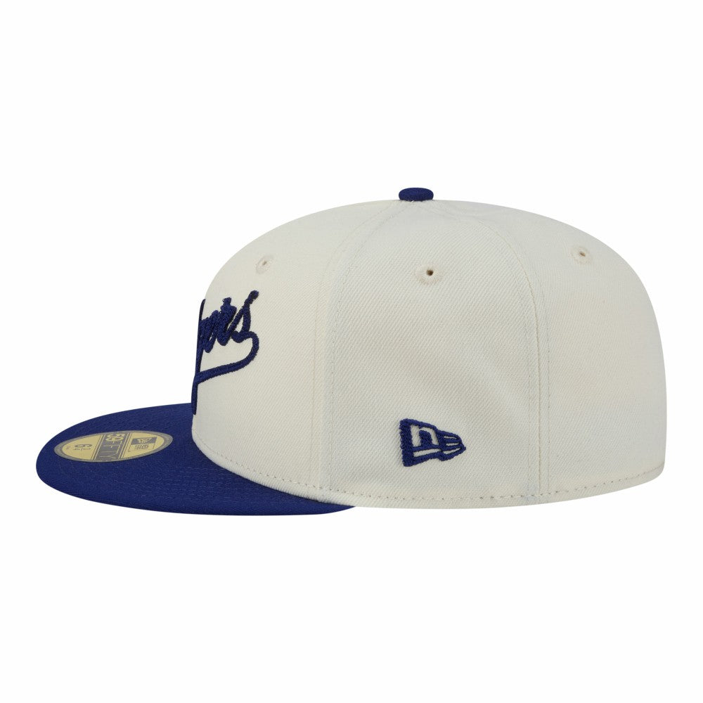 MLB Los Angeles Dodgers New Era Two-Tone Stitch 59FIFTY Fitted Hat