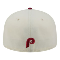 MLB Philadelphia Phillies New Era Two-Tone Stitch 59FIFTY Fitted Hat