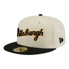 MLB Pittsburgh Pirates New Era Two-Tone Stitch 59FIFTY Fitted Hat