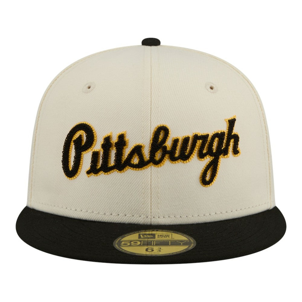 MLB Pittsburgh Pirates New Era Two-Tone Stitch 59FIFTY Fitted Hat