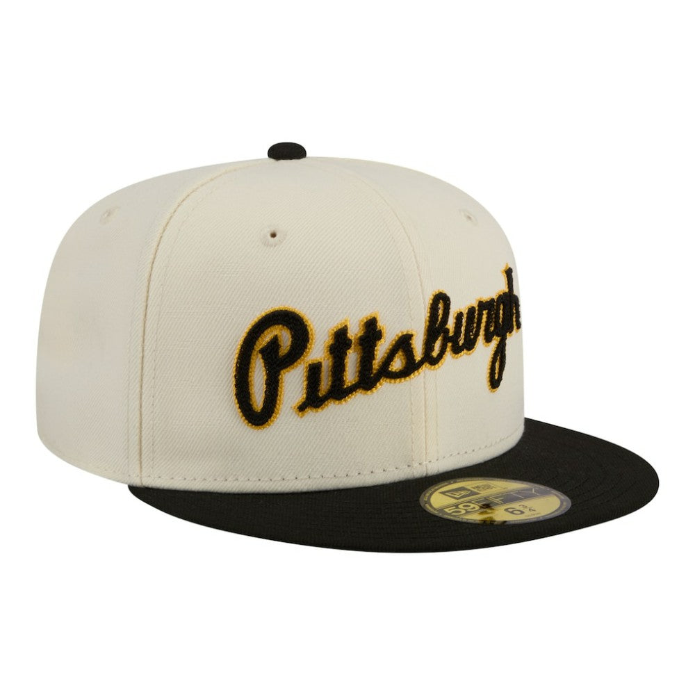 MLB Pittsburgh Pirates New Era Two-Tone Stitch 59FIFTY Fitted Hat