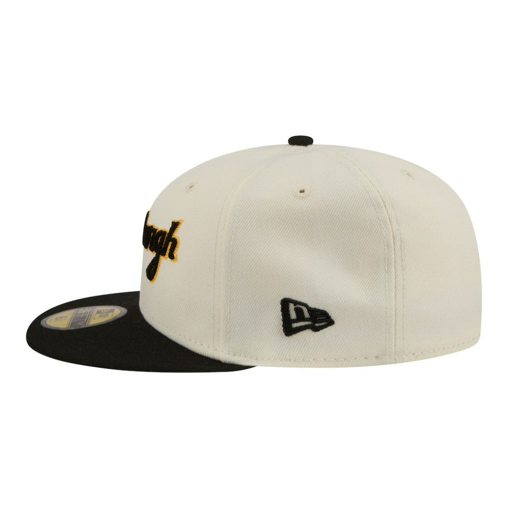 MLB Pittsburgh Pirates New Era Two-Tone Stitch 59FIFTY Fitted Hat