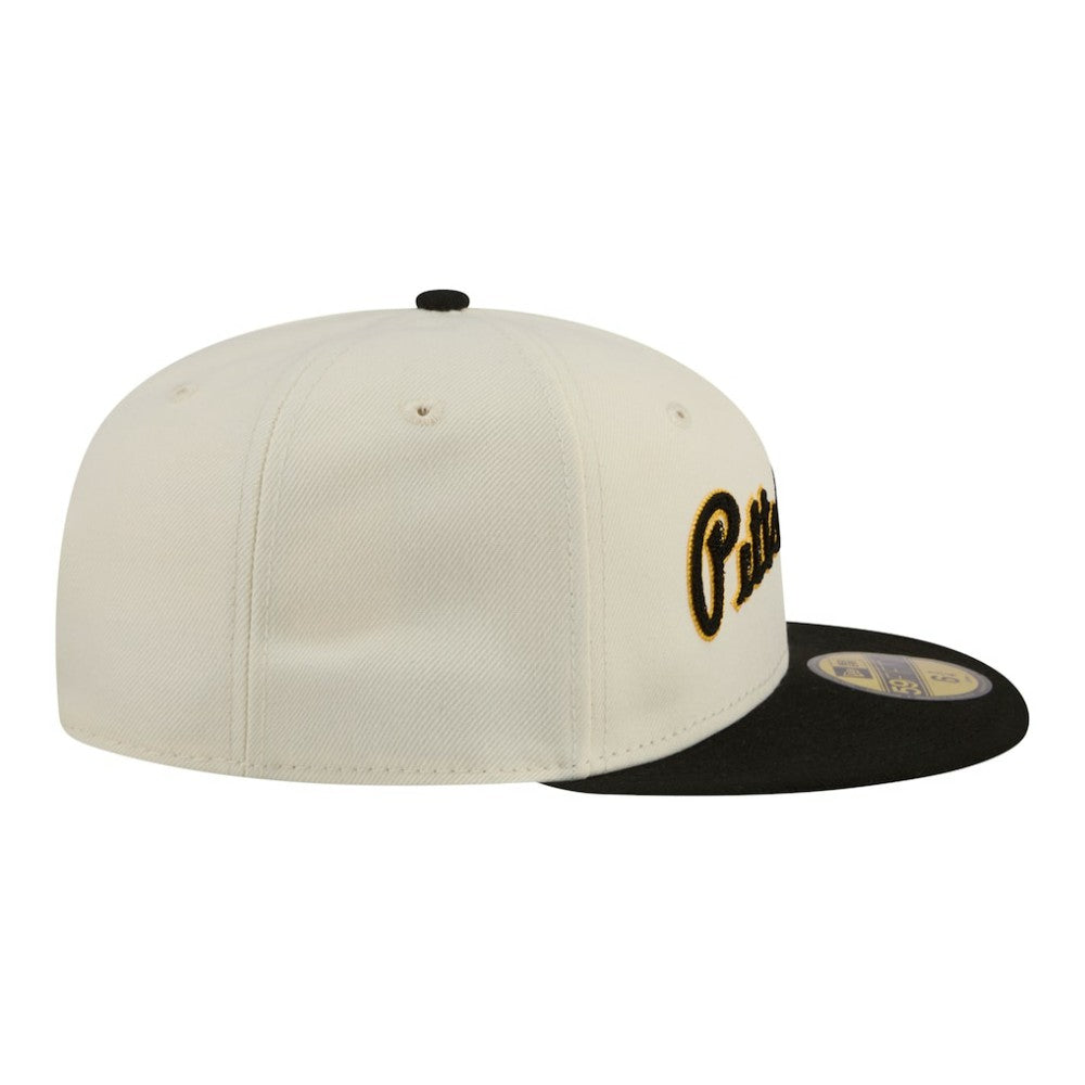MLB Pittsburgh Pirates New Era Two-Tone Stitch 59FIFTY Fitted Hat