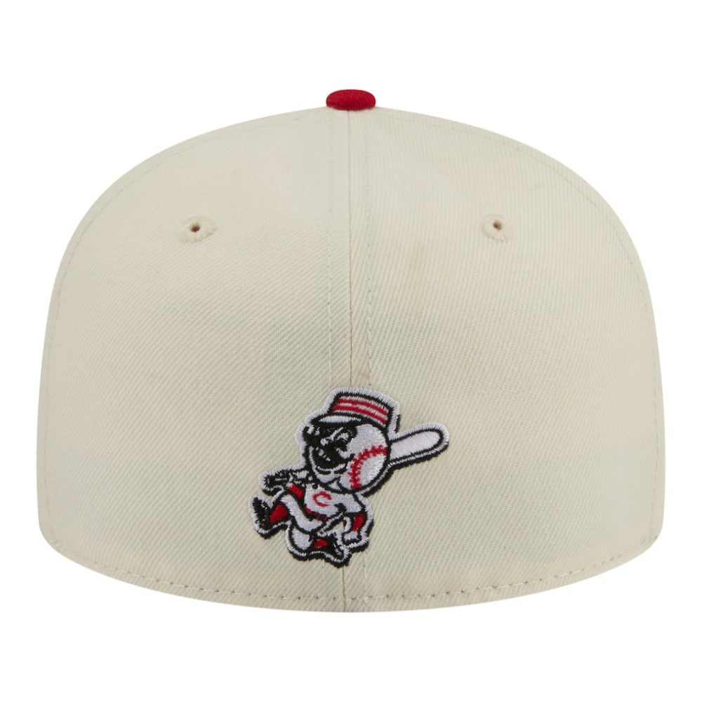 MLB Cincinnati Reds New Era Two-Tone Stitch 59FIFTY Fitted Hat