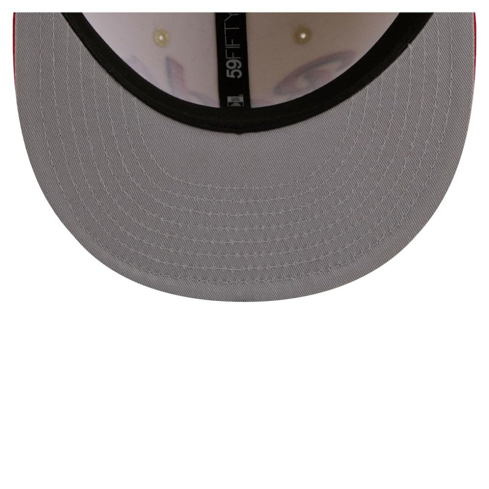 MLB Cincinnati Reds New Era Two-Tone Stitch 59FIFTY Fitted Hat