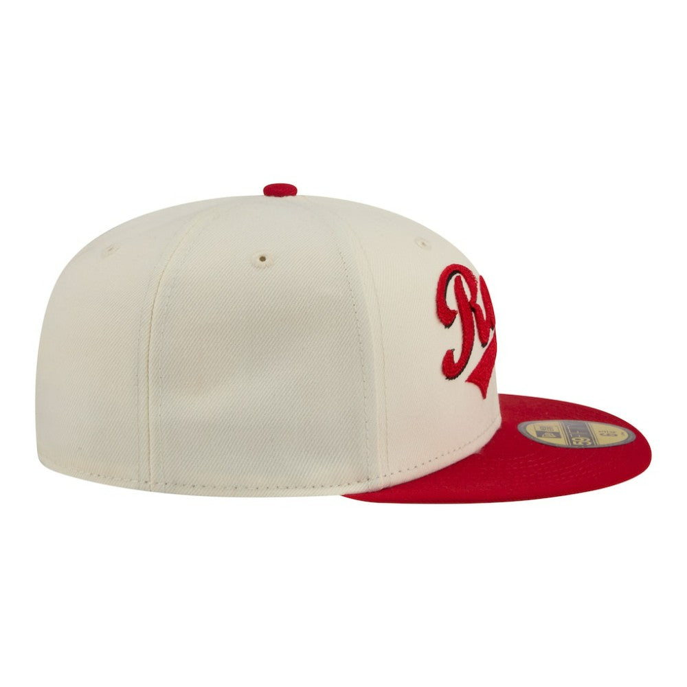 MLB Cincinnati Reds New Era Two-Tone Stitch 59FIFTY Fitted Hat