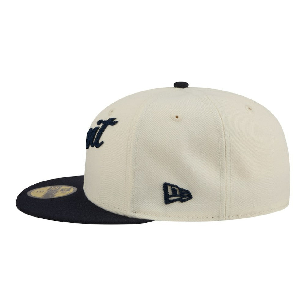 MLB Detroit Tigers New Era Two-Tone Stitch 59FIFTY Fitted Hat