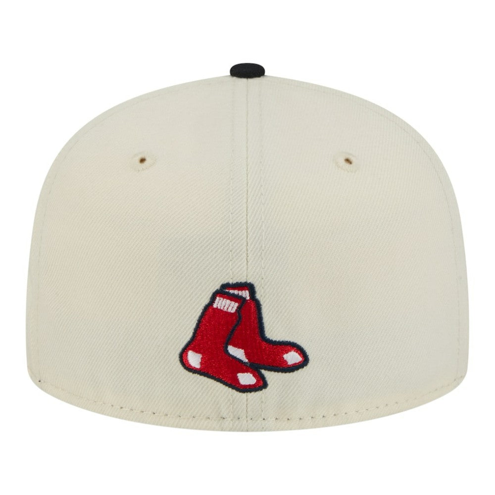 MLB Boston Red Sox New Era Two-Tone Stitch 59FIFTY Fitted Hat