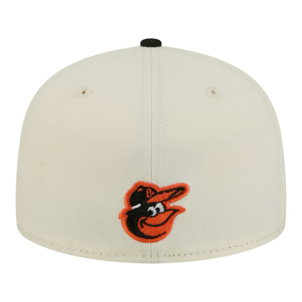 MLB Baltimore Orioles New Era Two-Tone Stitch 59FIFTY Fitted Hat