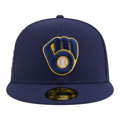 MLB Milwaukee Brewers New Era Hidden Hit 59FIFTY Fitted Hat
