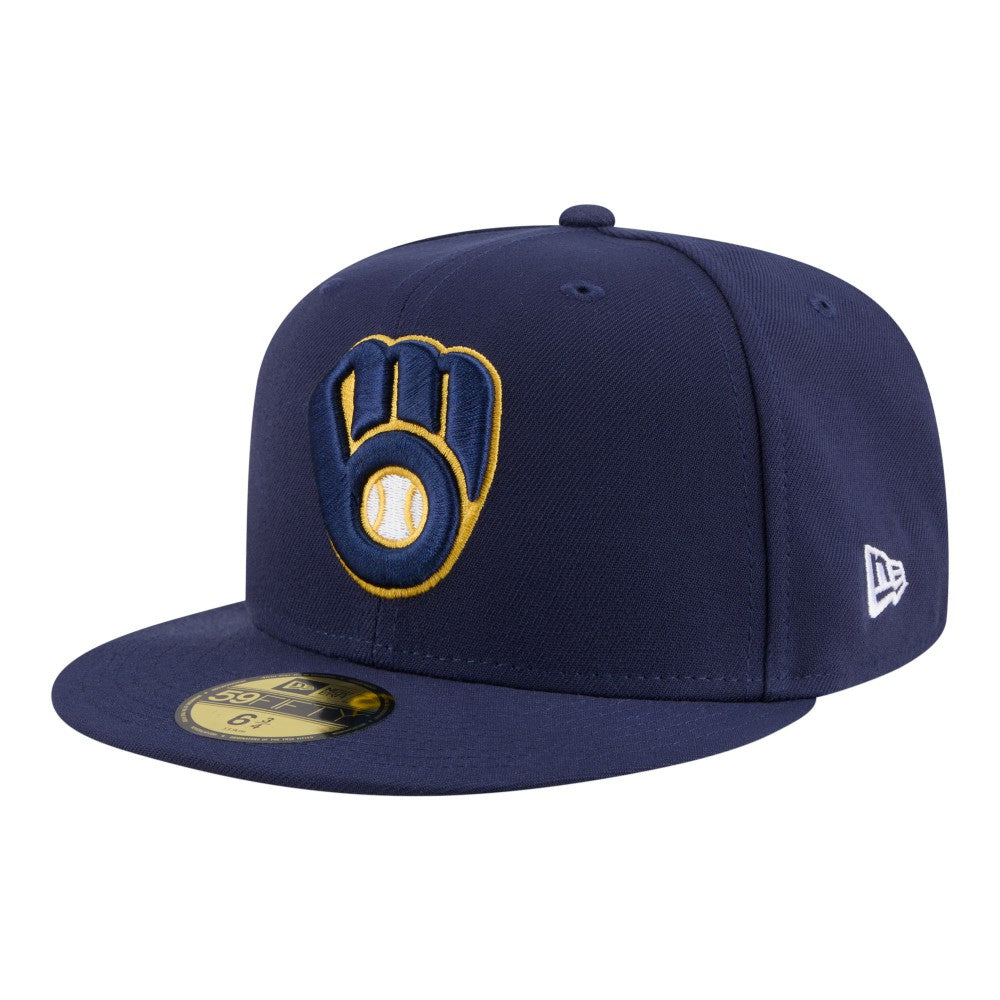 MLB Milwaukee Brewers New Era Hidden Hit 59FIFTY Fitted Hat
