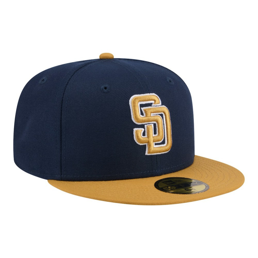 MLB San Diego Padres New Era Two-Tone Color Pack 59FIFTY Fitted Hat
