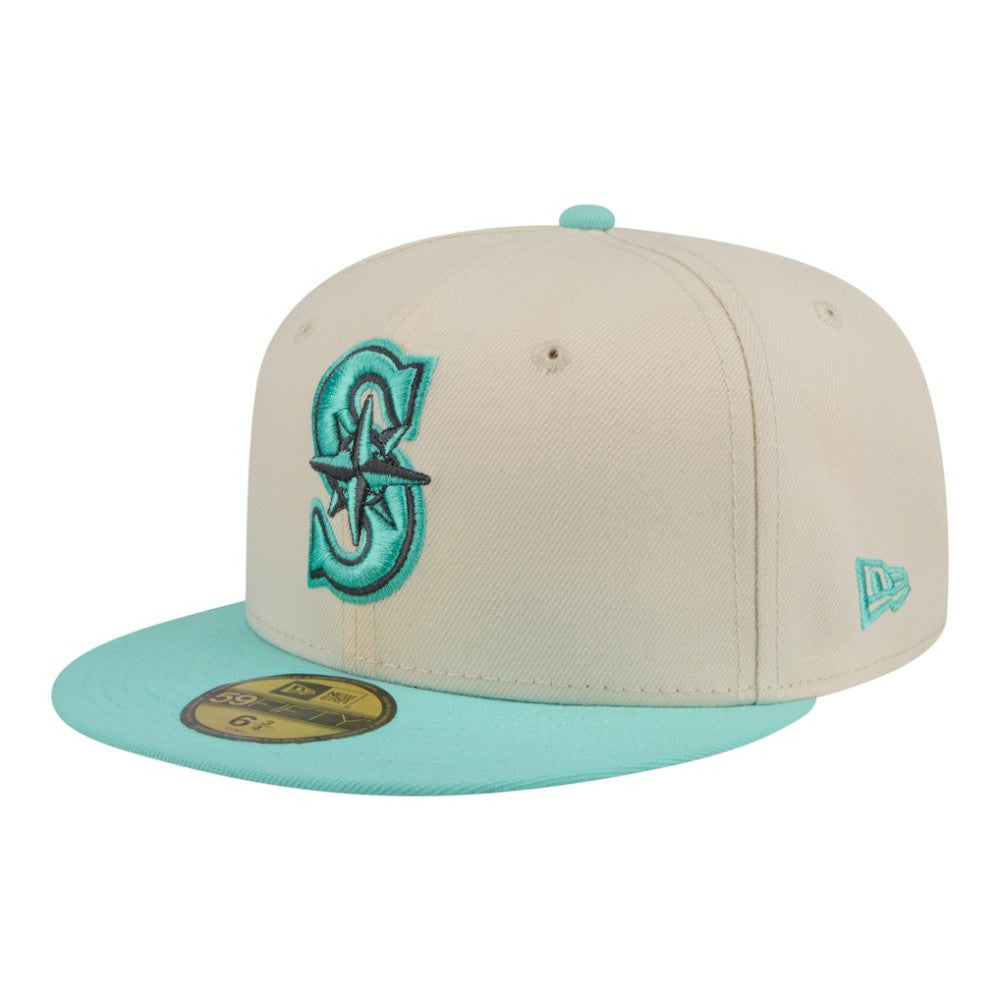 MLB Seattle Mariners New Era Two-Tone Color Pack 59FIFTY Fitted Hat