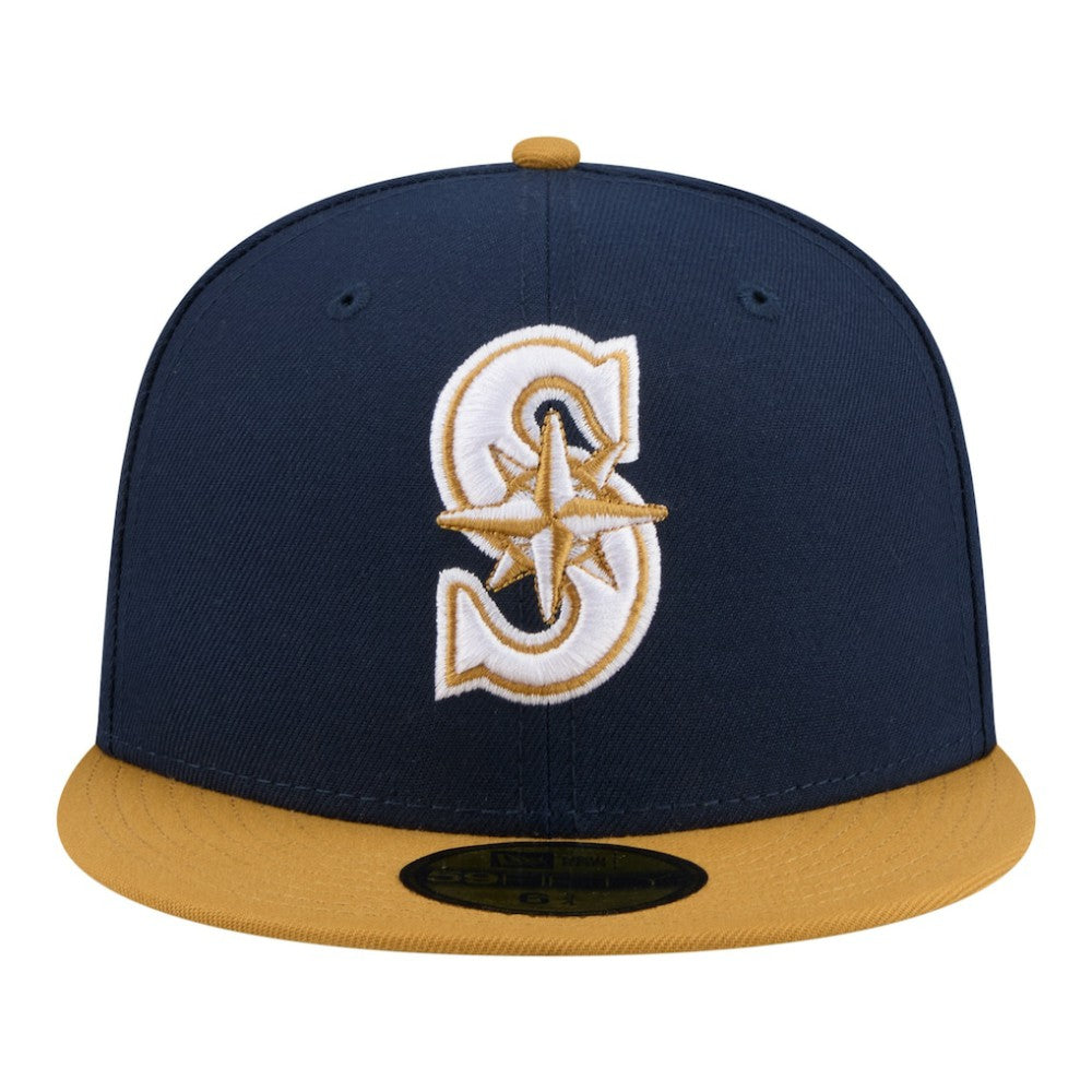 MLB Seattle Mariners New Era Two-Tone Color Pack 59FIFTY Fitted Hat