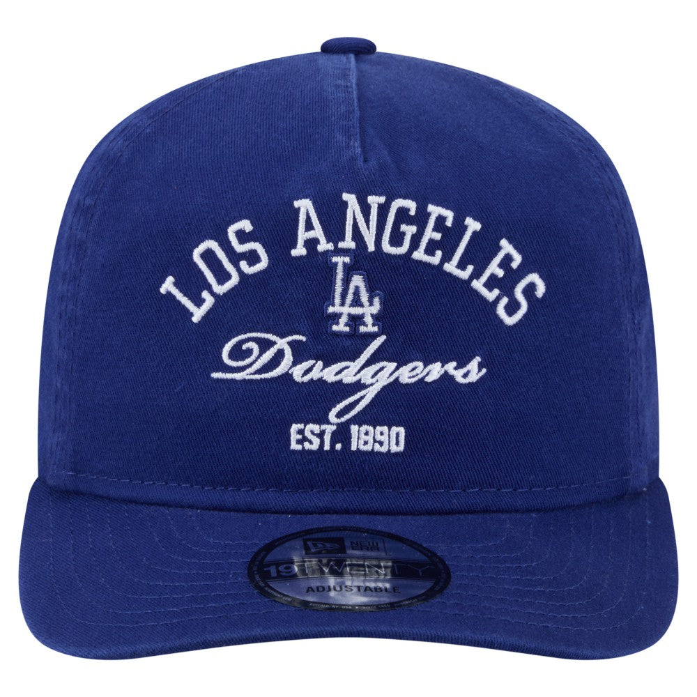 MLB Los Angeles Dodgers New Era Stacked 19TWENTY Adjustable Hat