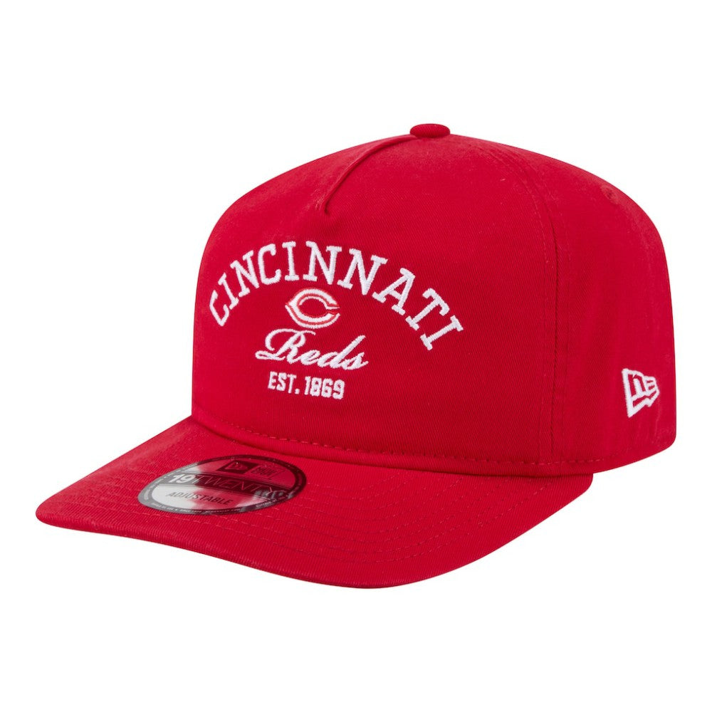 MLB Cincinnati Reds New Era Stacked 19TWENTY Adjustable Hat