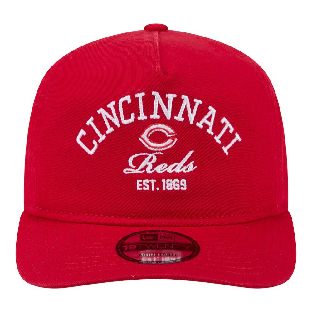 MLB Cincinnati Reds New Era Stacked 19TWENTY Adjustable Hat