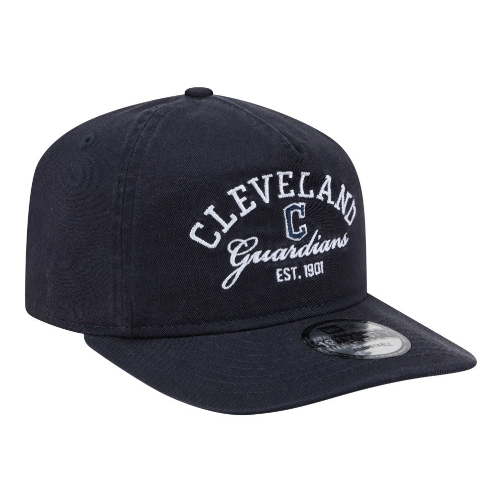MLB Cleveland Guardians New Era Stacked 19TWENTY Adjustable Hat