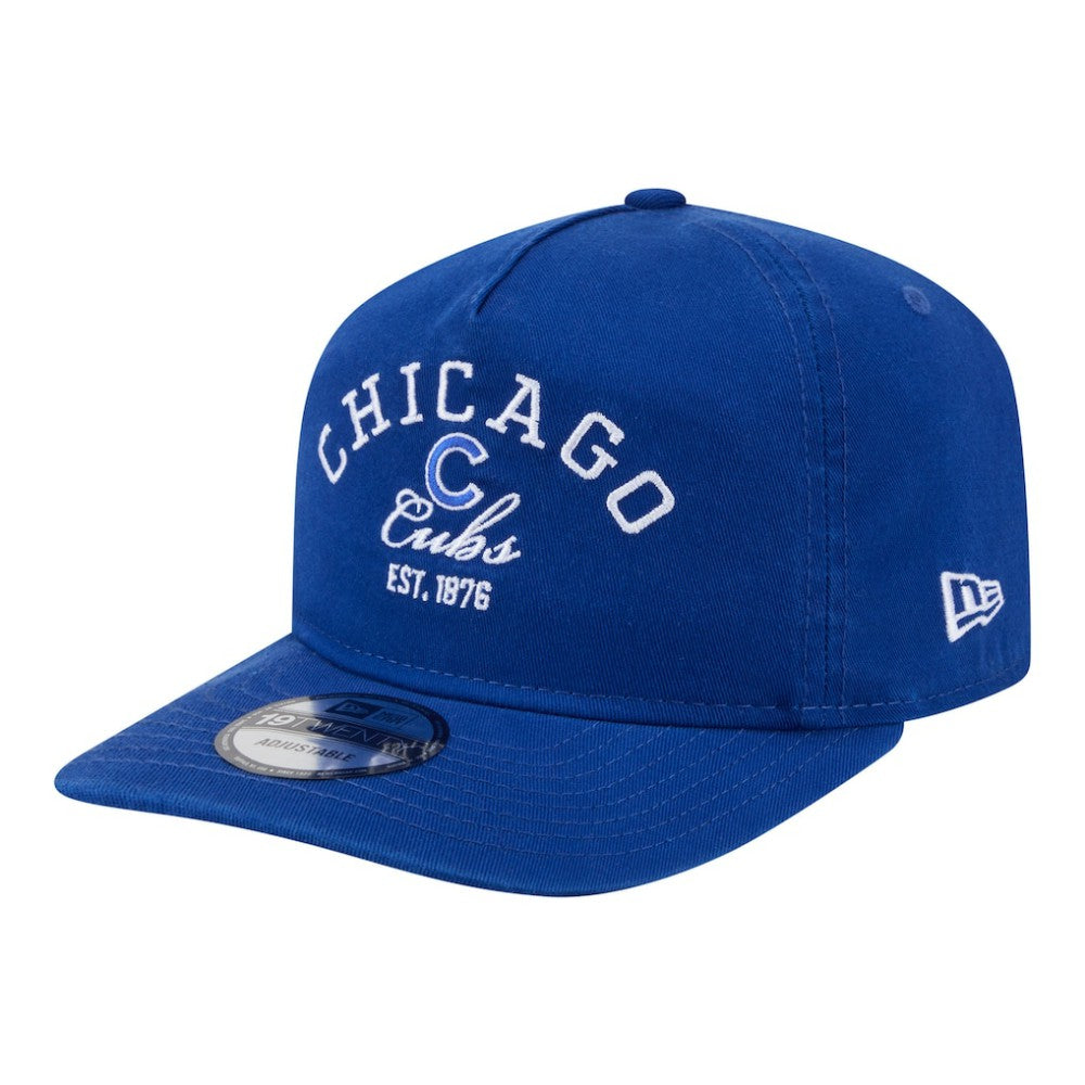 MLB Chicago Cubs New Era Stacked 19TWENTY Adjustable Hat