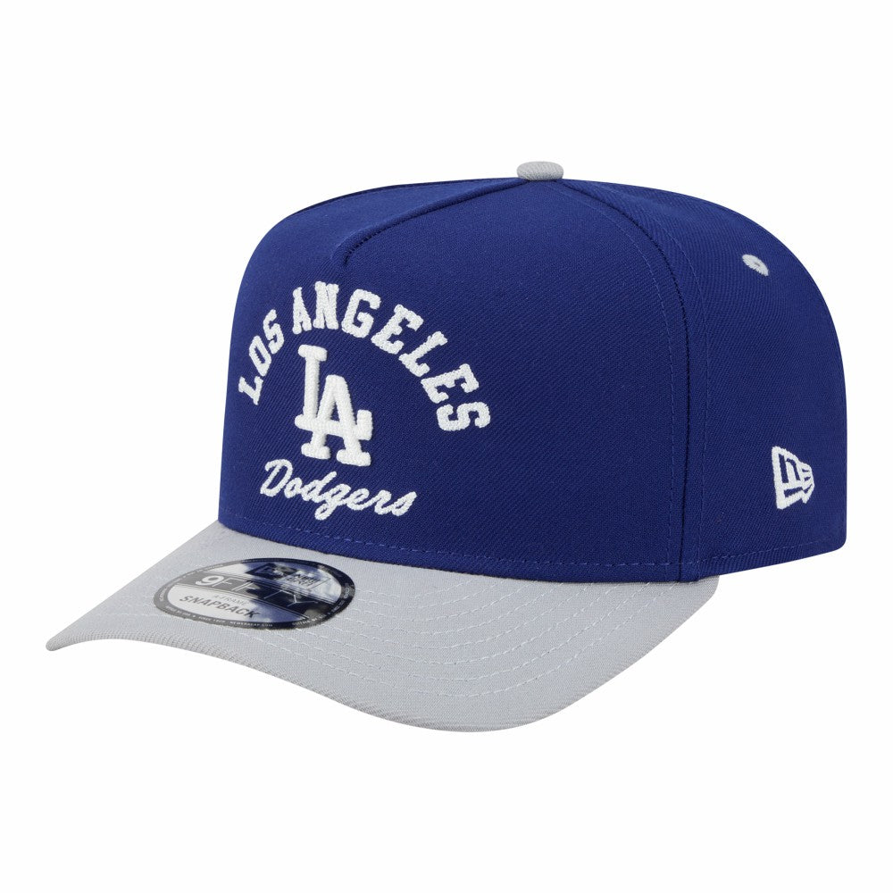 MLB Los Angeles Dodgers New Era Arched A-Frame 9FIFTY Adjustable Hat