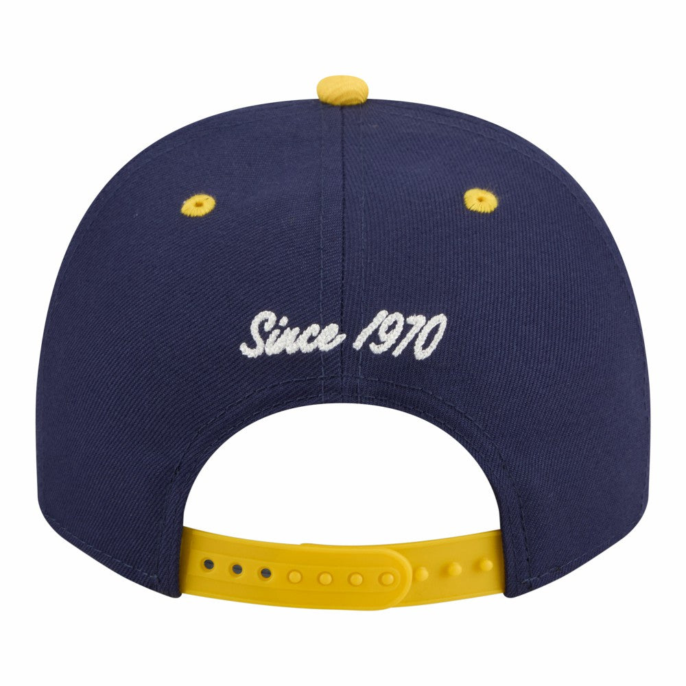 MLB Milwaukee Brewers New Era Arched A-Frame 9FIFTY Adjustable Hat
