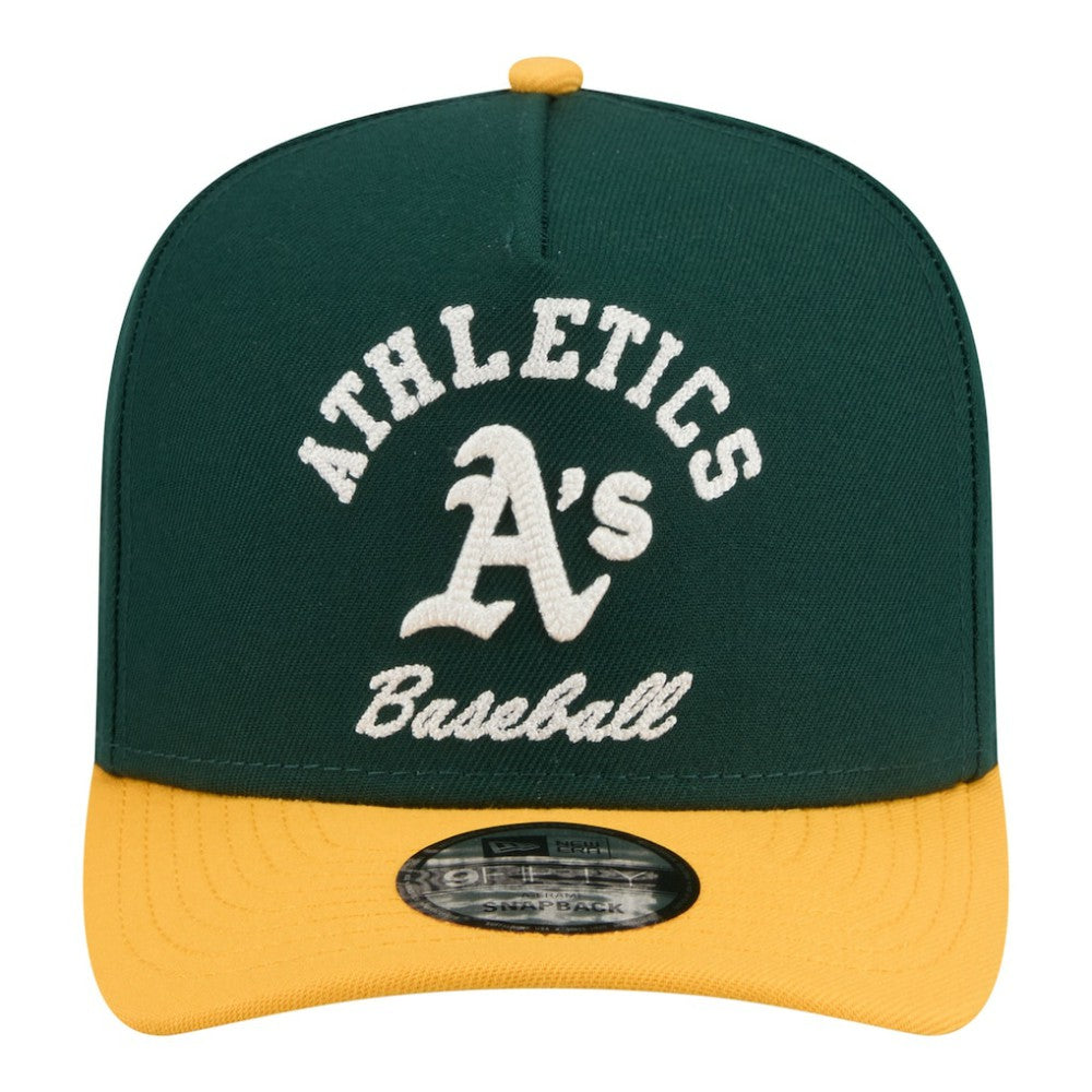 MLB Athletics New Era Arched A-Frame 9FIFTY Adjustable Hat