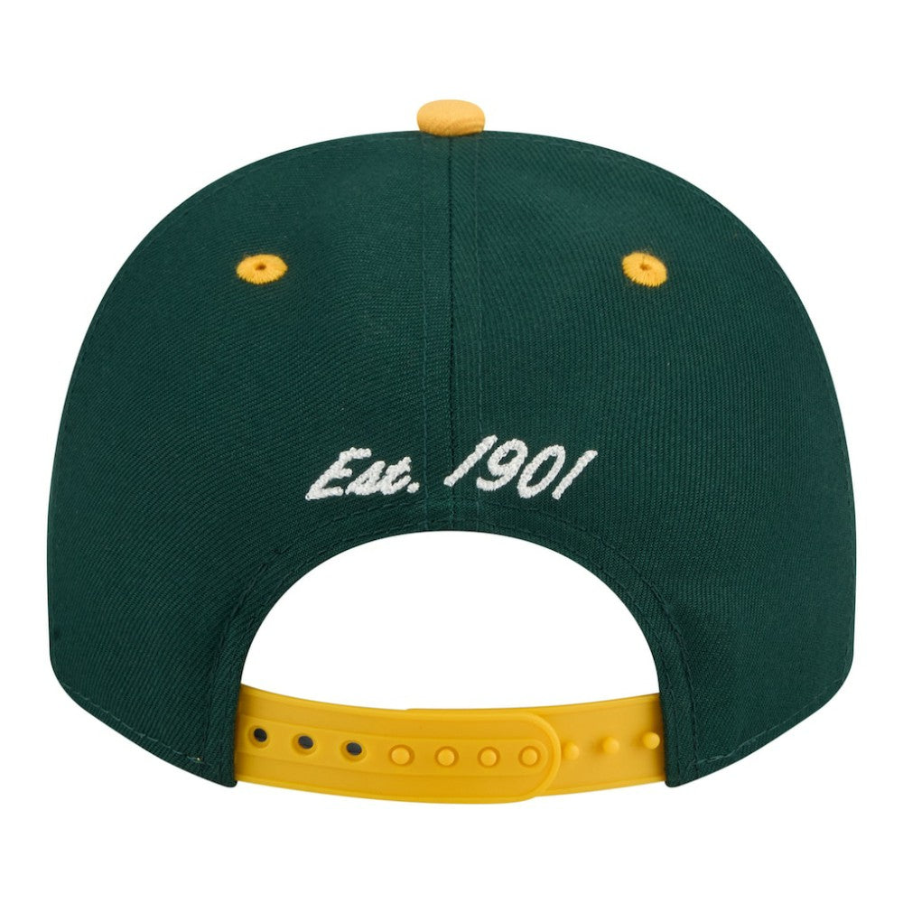 MLB Athletics New Era Arched A-Frame 9FIFTY Adjustable Hat