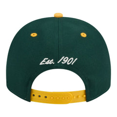 MLB Athletics New Era Arched A-Frame 9FIFTY Adjustable Hat