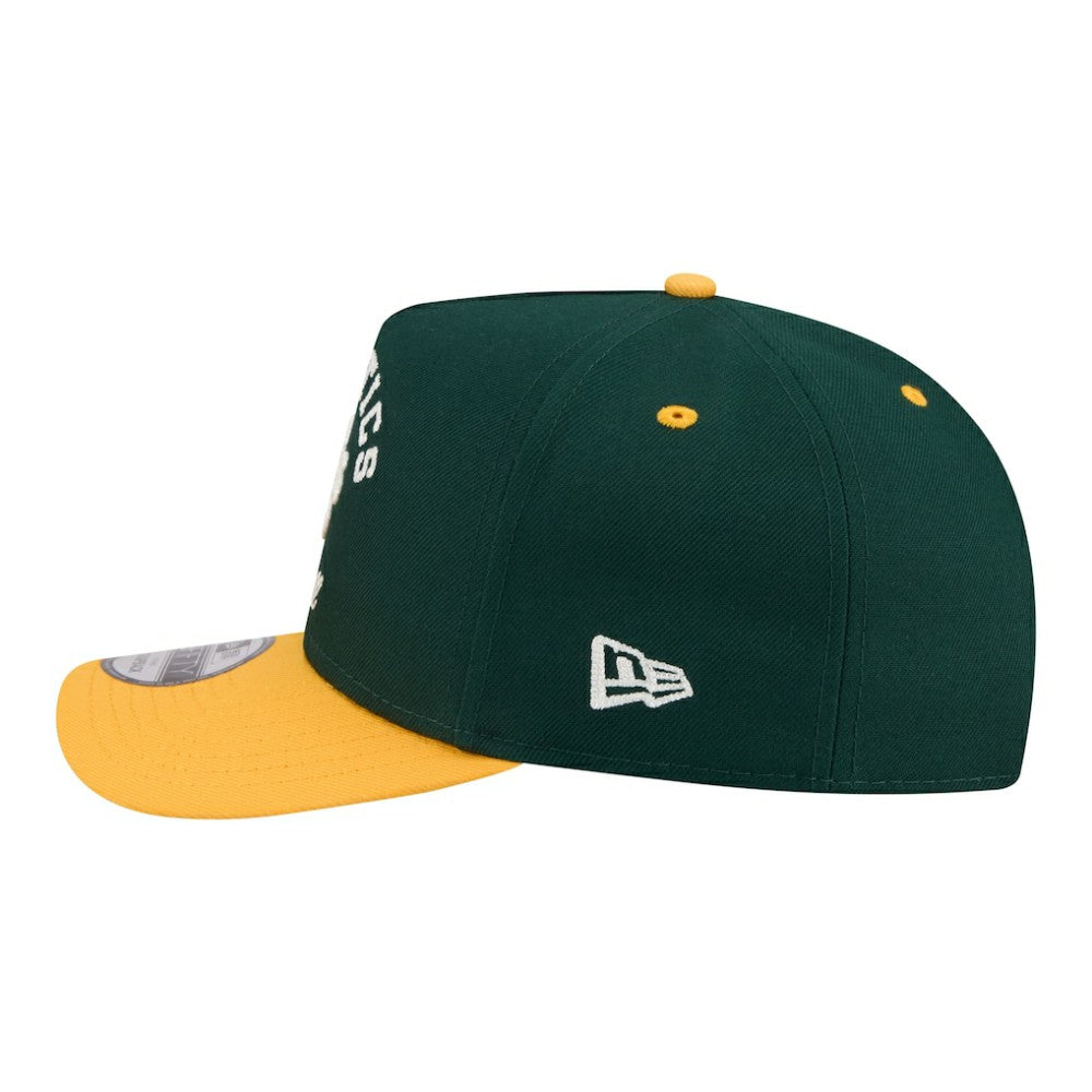 MLB Athletics New Era Arched A-Frame 9FIFTY Adjustable Hat
