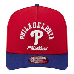 MLB Philadelphia Phillies New Era Arched A-Frame 9FIFTY Adjustable Hat
