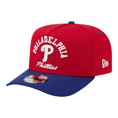 MLB Philadelphia Phillies New Era Arched A-Frame 9FIFTY Adjustable Hat
