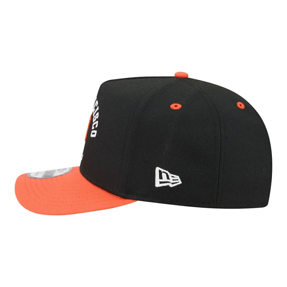 MLB San Francisco Giants New Era Arched A-Frame 9FIFTY Adjustable Hat