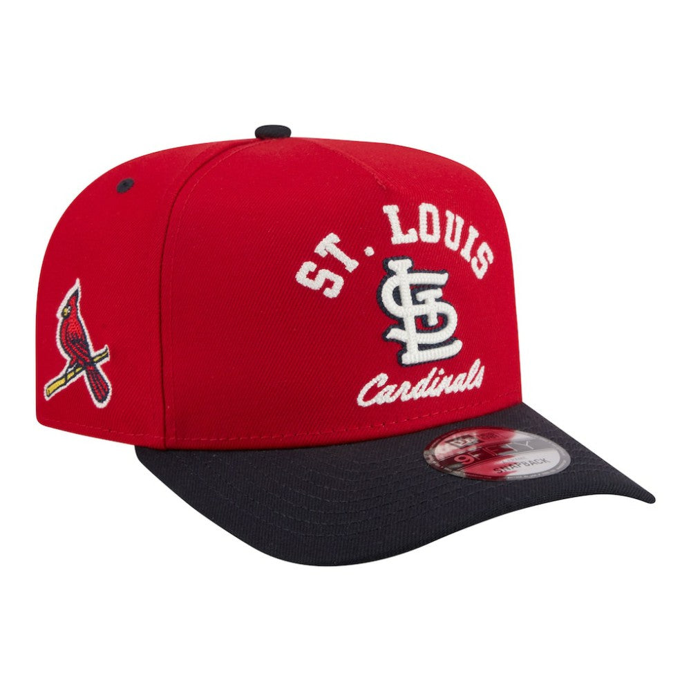 MLB St. Louis Cardinals New Era Arched A-Frame 9FIFTY Adjustable Hat